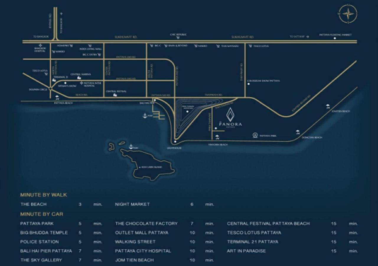 The Panora Pattaya Apartment ภายนอก รูปภาพ